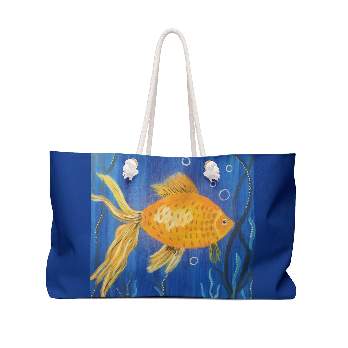 Goldfish Weekender Bag (Brookson Collection) NAVY