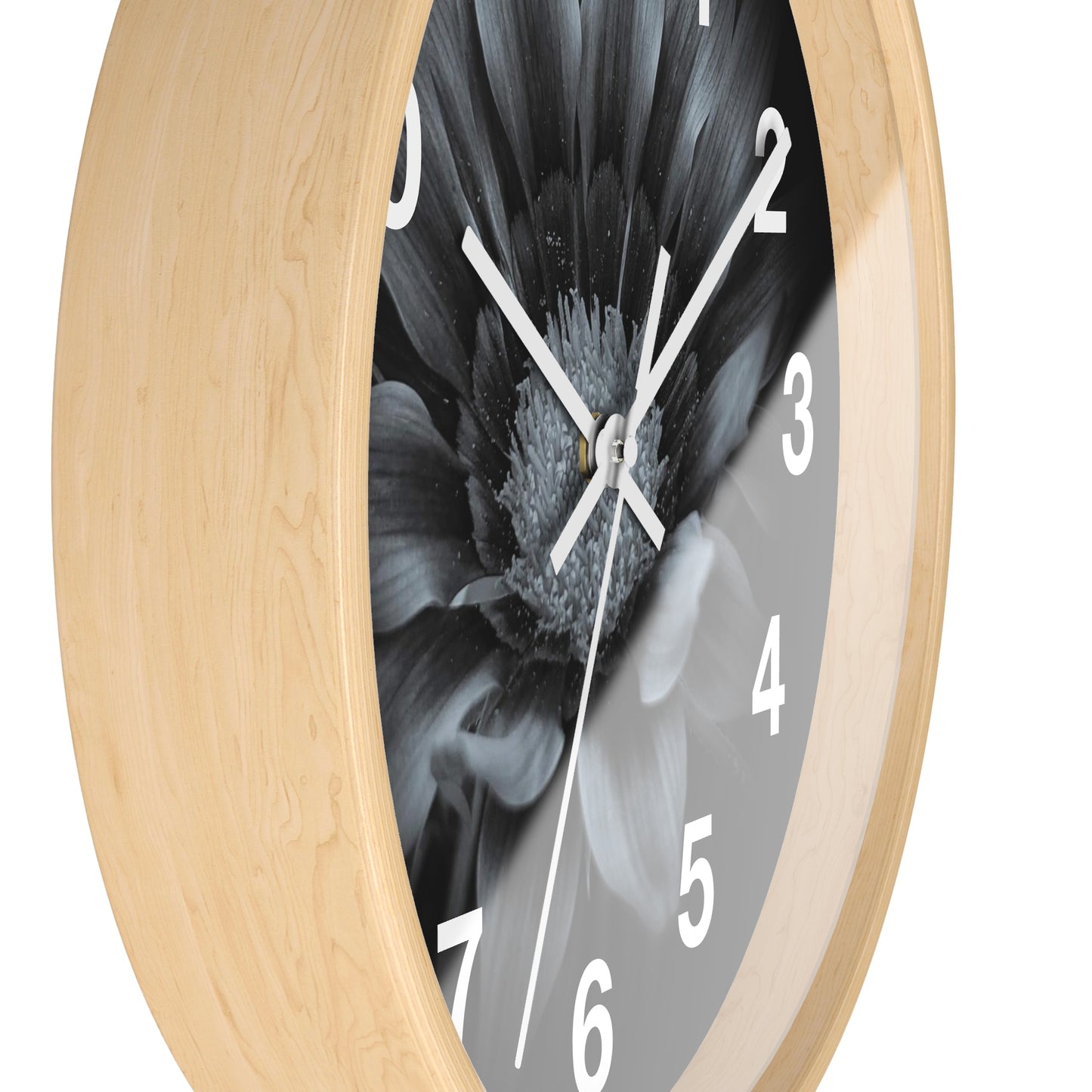 Midnight Bloom Wall Clock (SP Photography Collection)