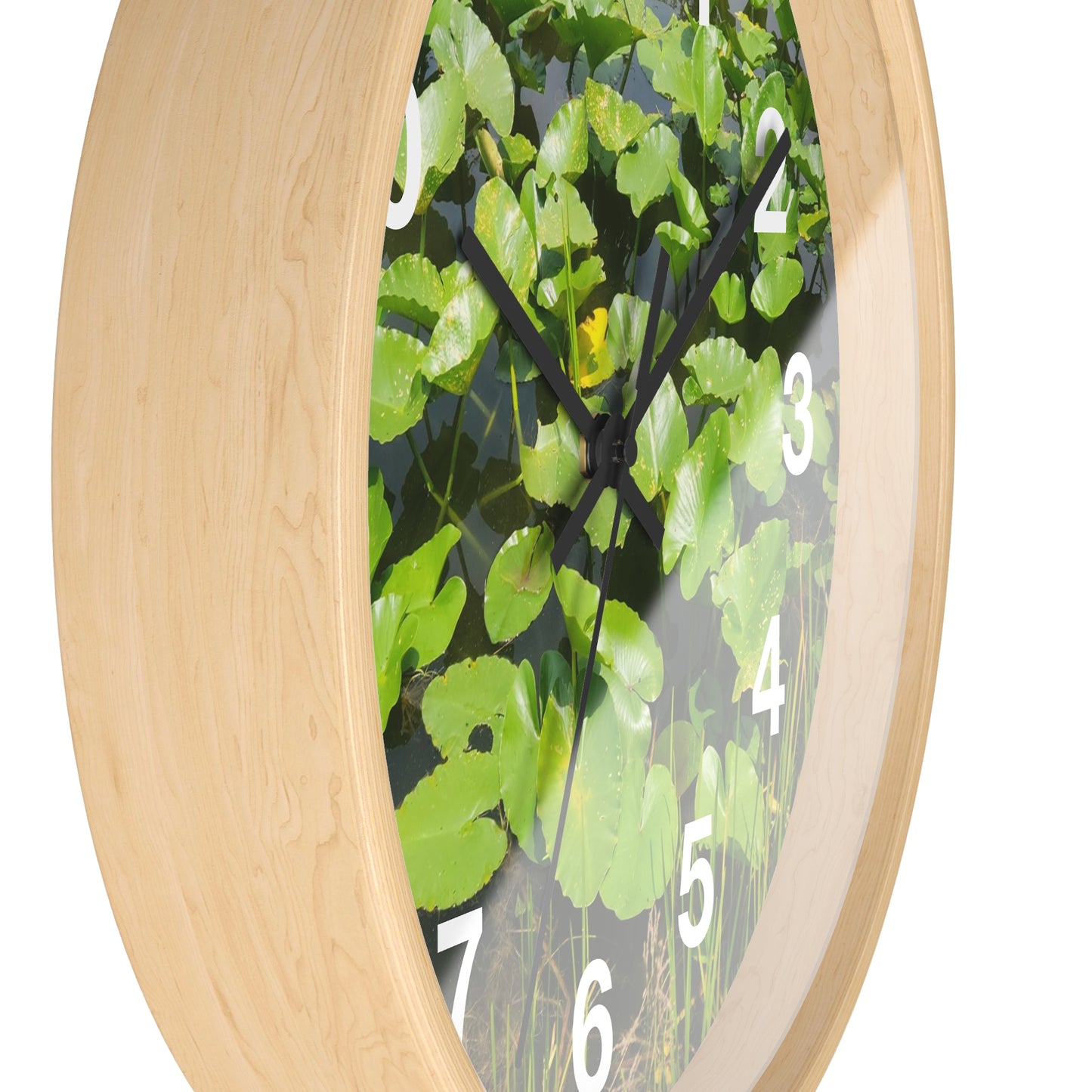 Lily Pad Wall Clock (B & J Collections)