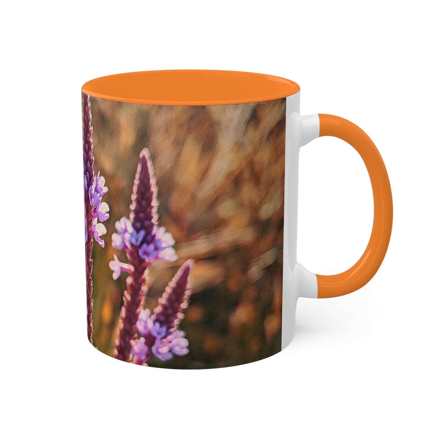 Purple Field Mug, 11oz (SP Photography Collection) ORANGE