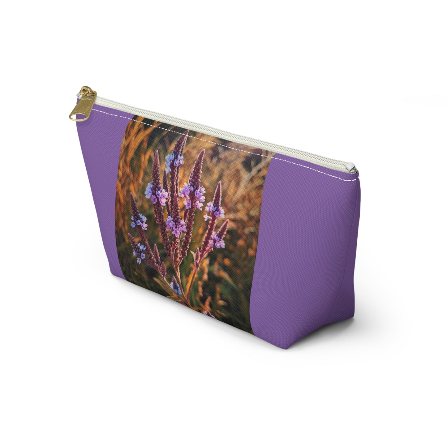 Purple Field Pouch w T-bottom (SP Photography Collection) PURPLE