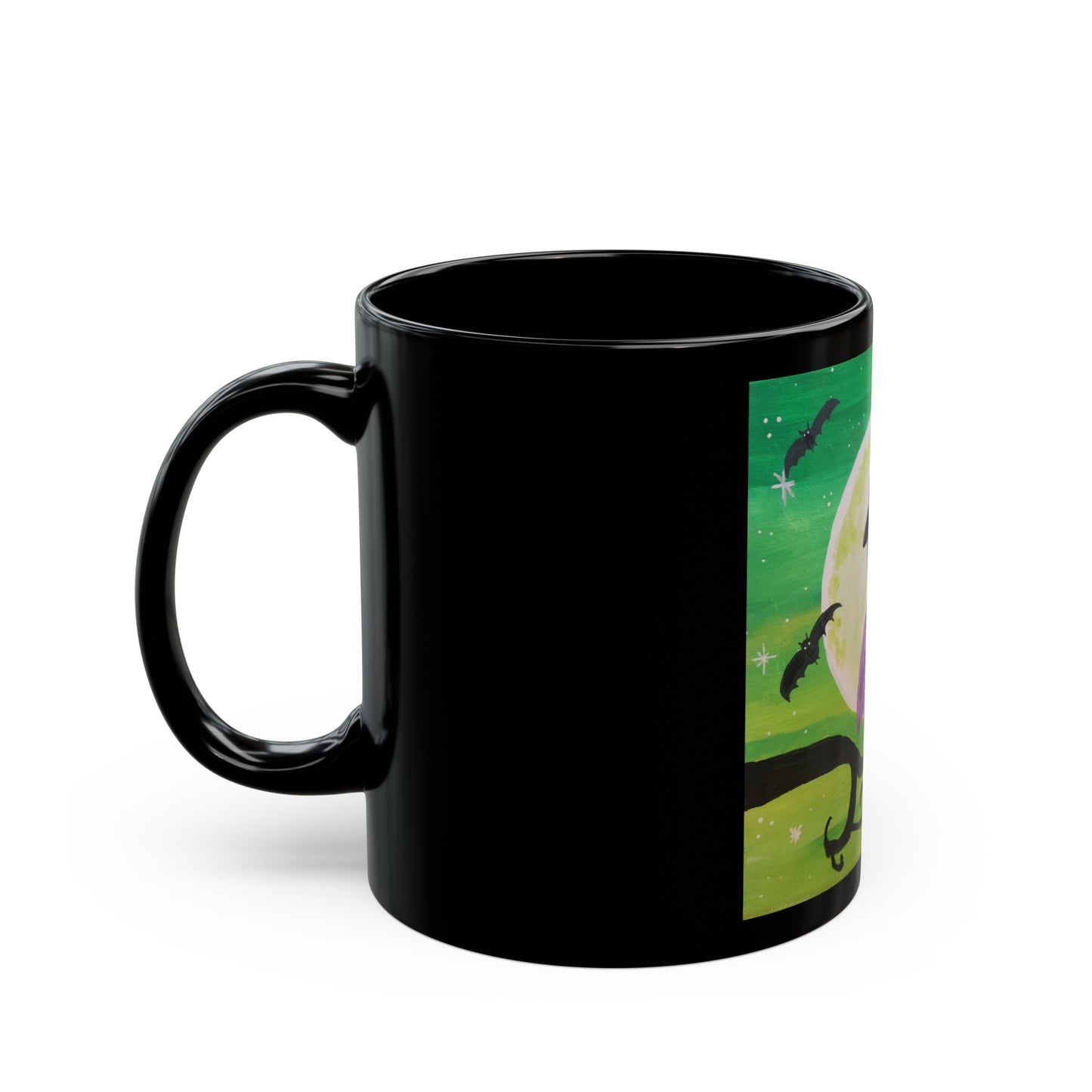 Night Owl 11oz Black Mug (Brookson Collection) BLACK