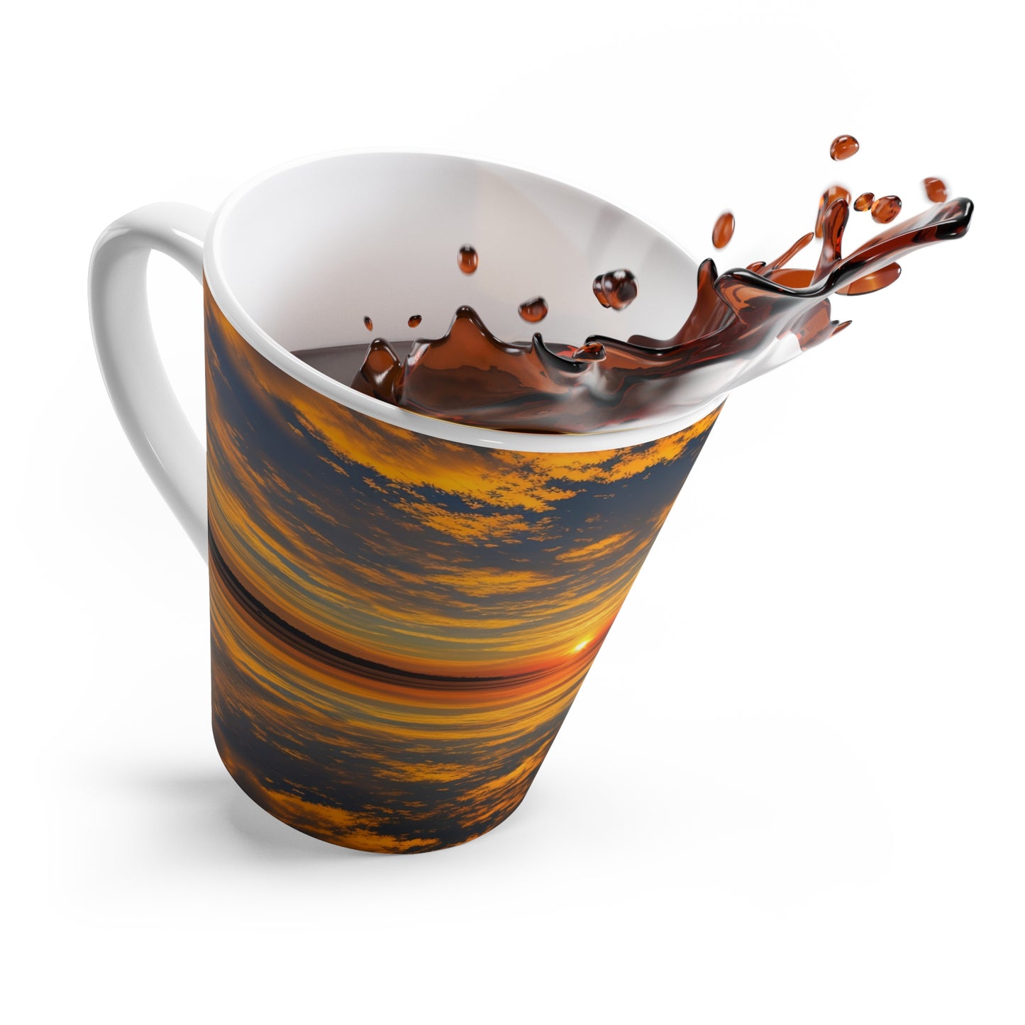 Orange Skies Latte Mug (SP Photography Collection)