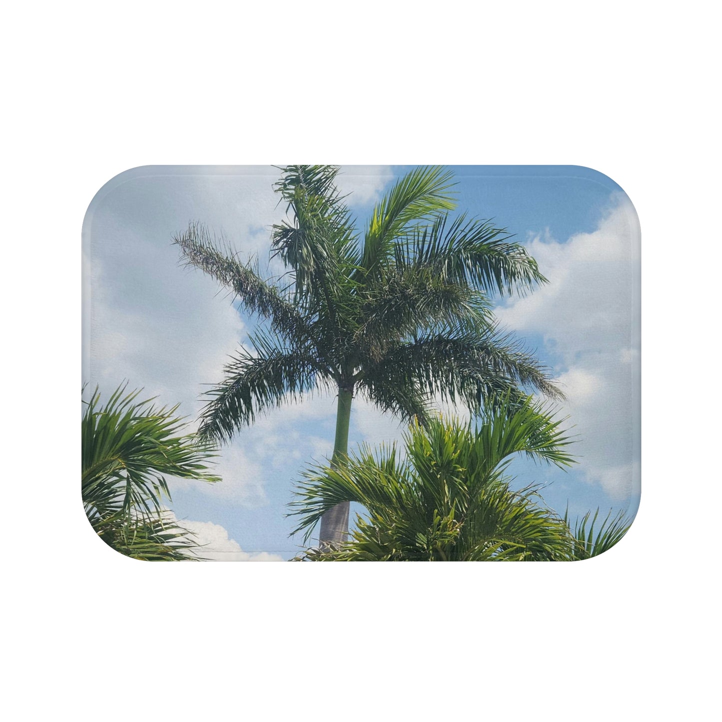 Tall Palm Tree Bath Mat (B & J Collections)