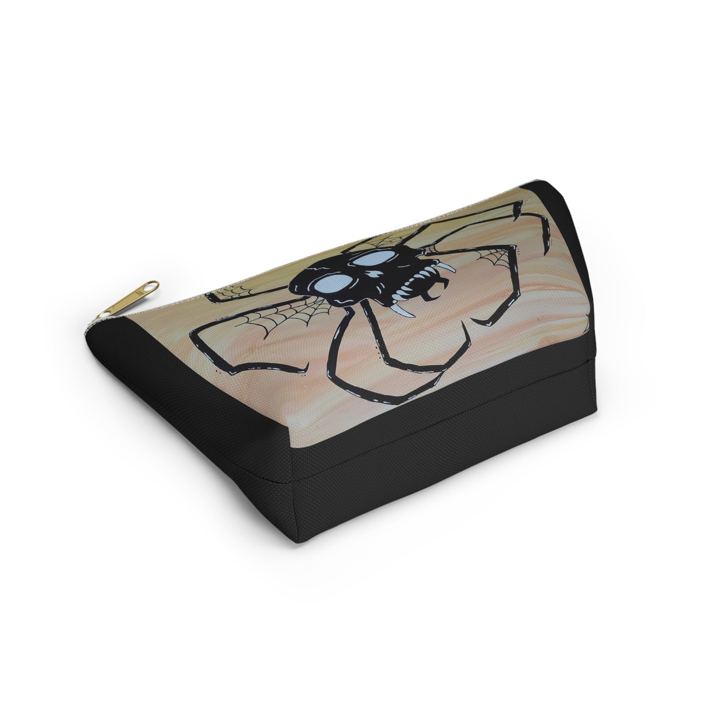 Spike Pouch w T-bottom (Peculiar Paintings Collection) BLACK