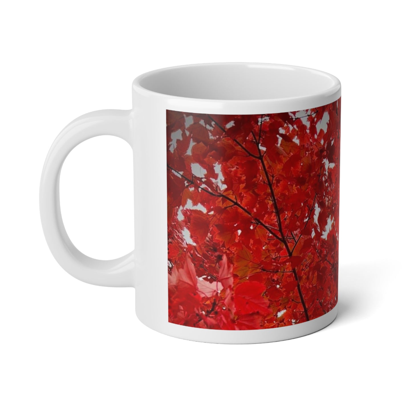 Fire Tree Jumbo Mug, 20oz (Custom Creations By Catelyn)