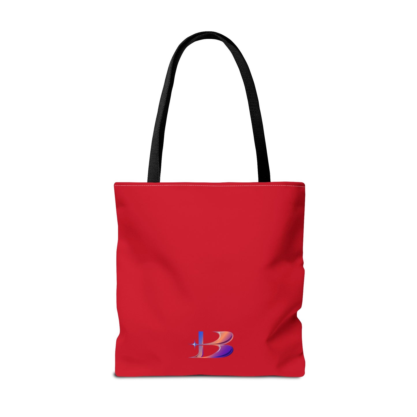 Lady Flutter Tote Bag (Peculiar Paintings Collection) RED