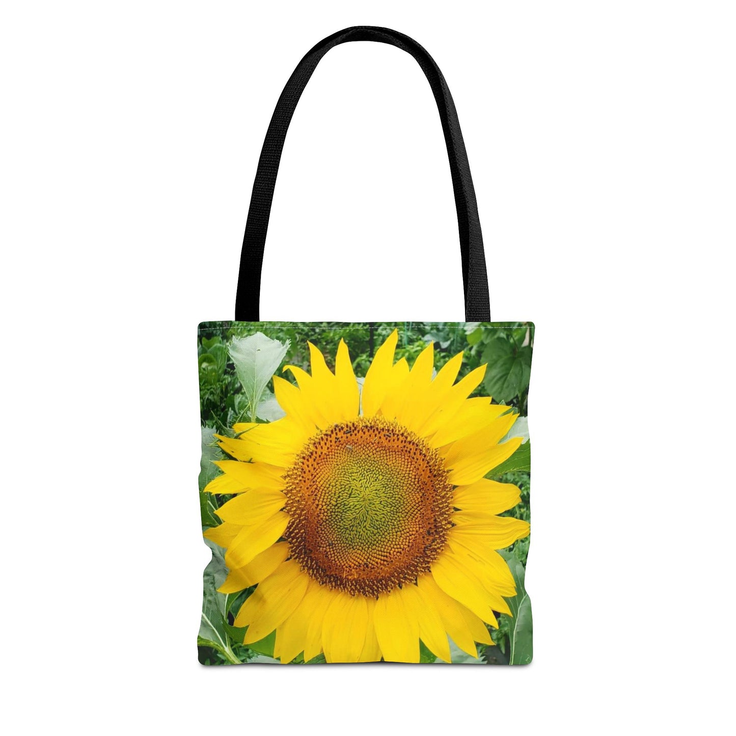 Bright Yellow Sunflower Butterfly Tote Bag (Enchanted Exposures By Tammy Lyne) GRAY