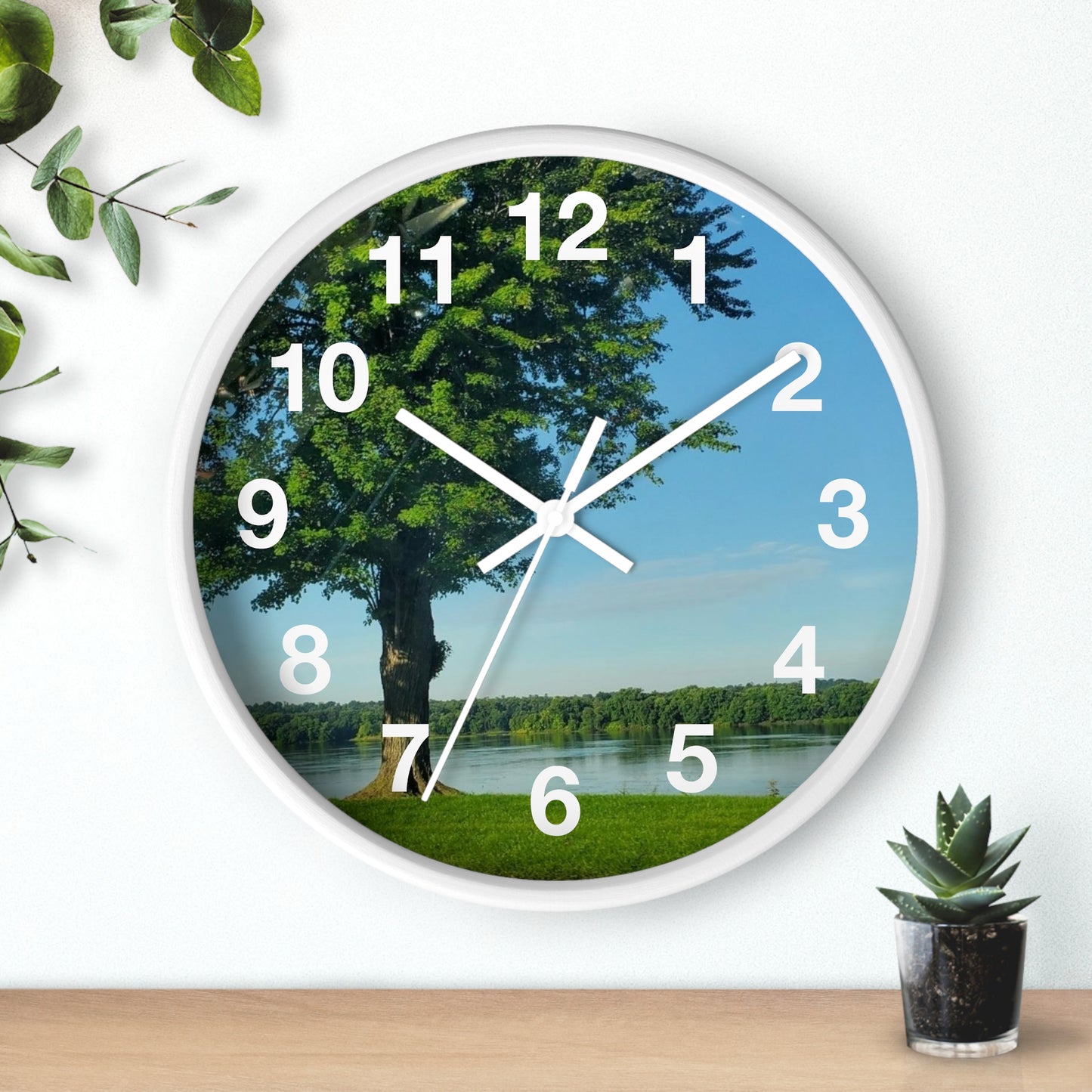 Lonely Tree Wall Clock (B & J Collections)