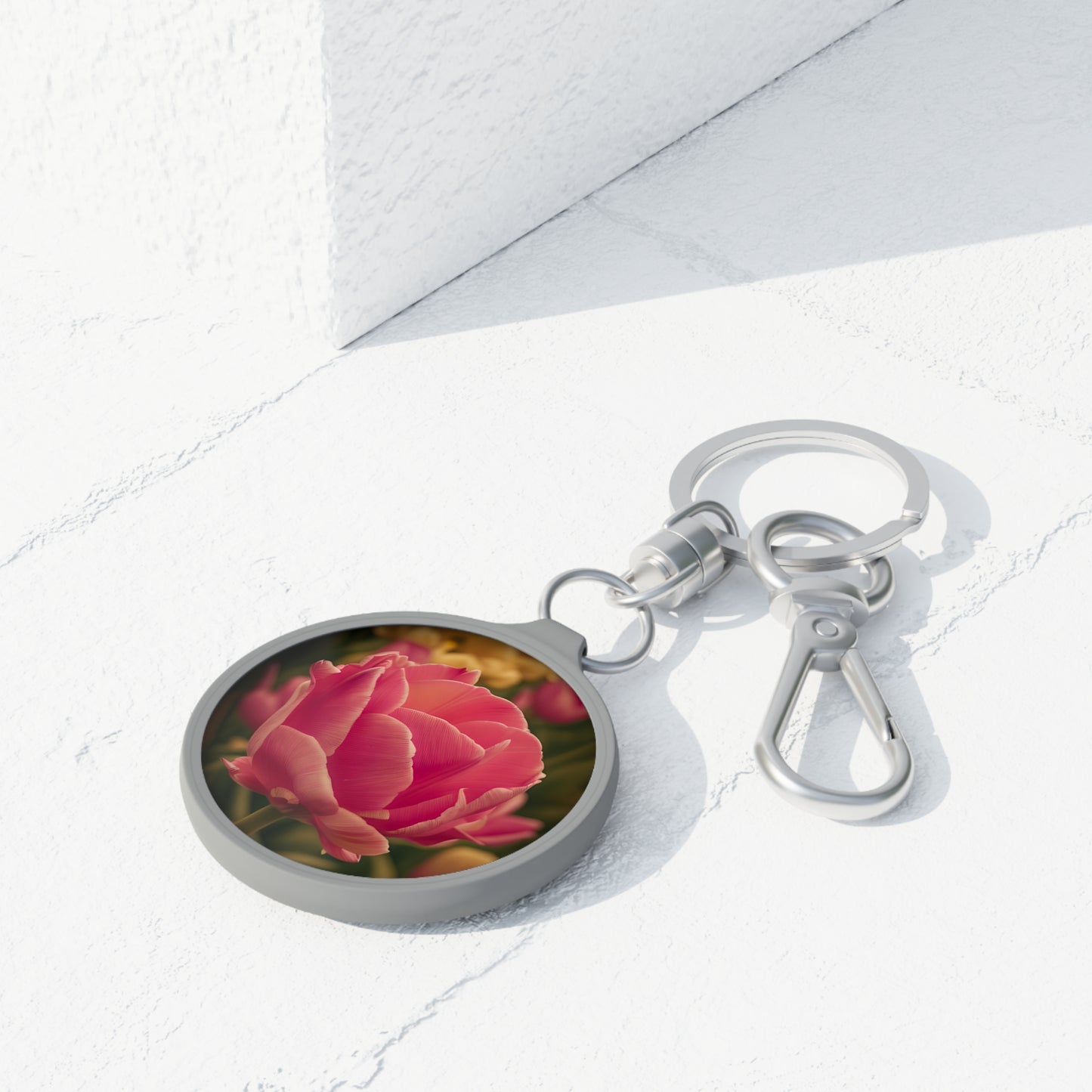 Pink Buttercup Key Ring (SP Photography Collection)