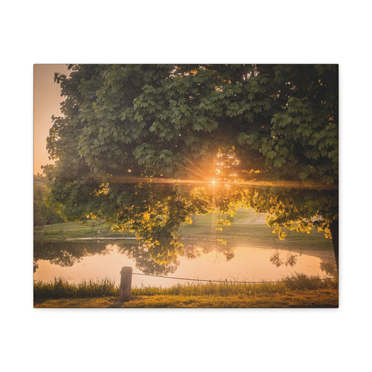 Sunset Pond Wrap Canvas (SP Photography Collection)