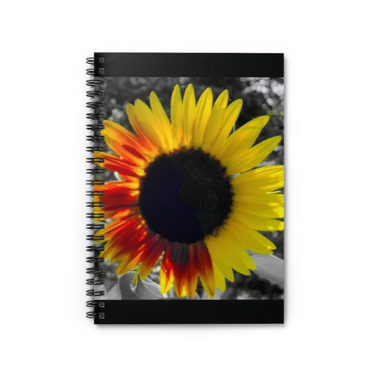 Mixed Sunflower Spiral Notebook (Enchanted Exposures By Tammy Lyne)