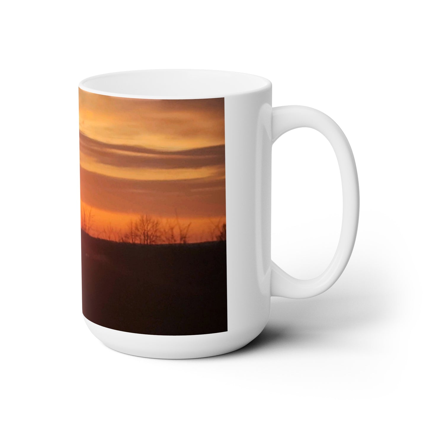 Bright Sunset Ceramic Mug 15oz (B & J Collections)