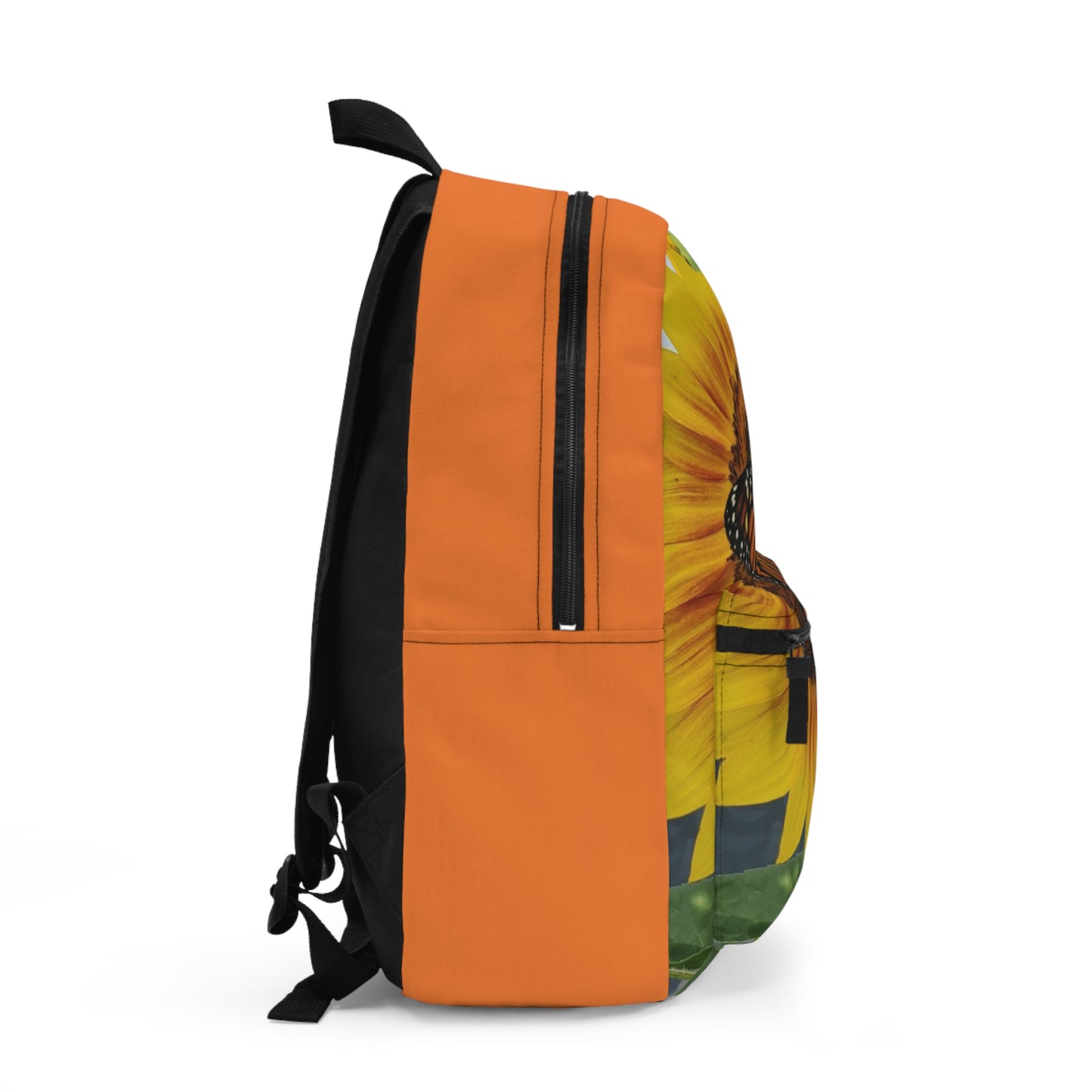 Happy Sunflower Butterfly Backpack  (Enchanted Exposures By Tammy Lyne) ORANGE