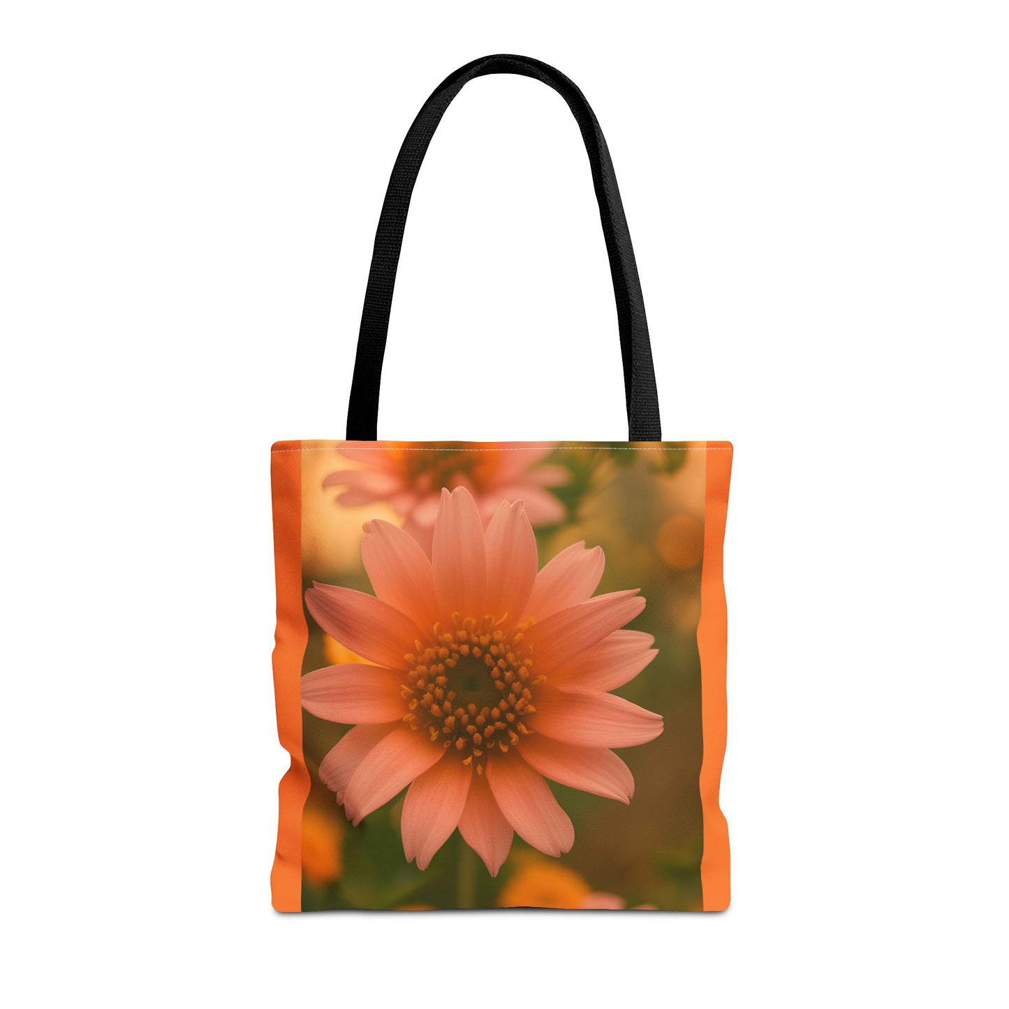 Pink Sunflower Tote Bag (SP Photography Collection) LIGHT ORANGE