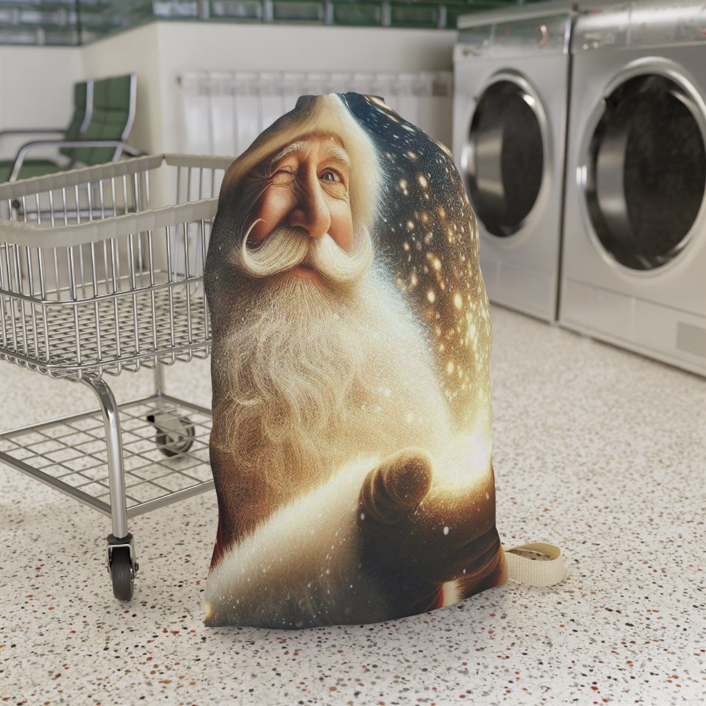 Santa Magic Laundry Bag (AI B & J Collections)