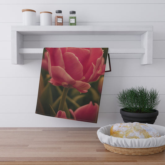 Pink Buttercup Kitchen Towel (SP Photography Collection)