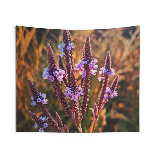 Purple Field Wall Tapestries (SP Photography Collection)