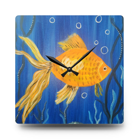 Goldfish Acrylic Wall Clock (Brookson Collection)