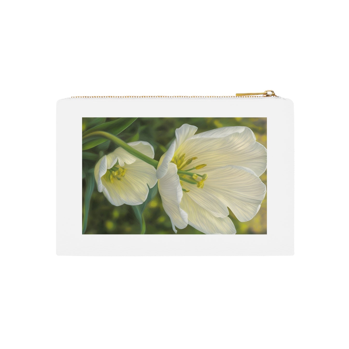 White Tulip Cosmetic Bag (SP Photography Collection)