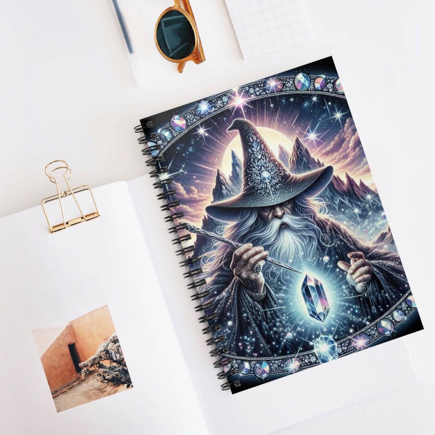 Wizard Spiral Notebook - Ruled Line (aiB & J Collections)