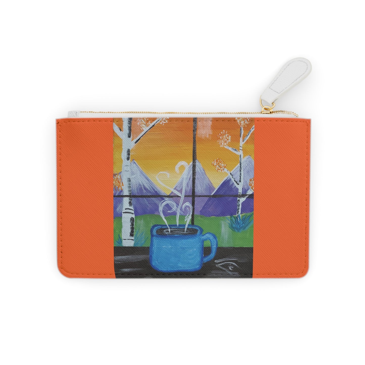 The Window Mini Clutch Bag (Brookson Collection) ORANGE