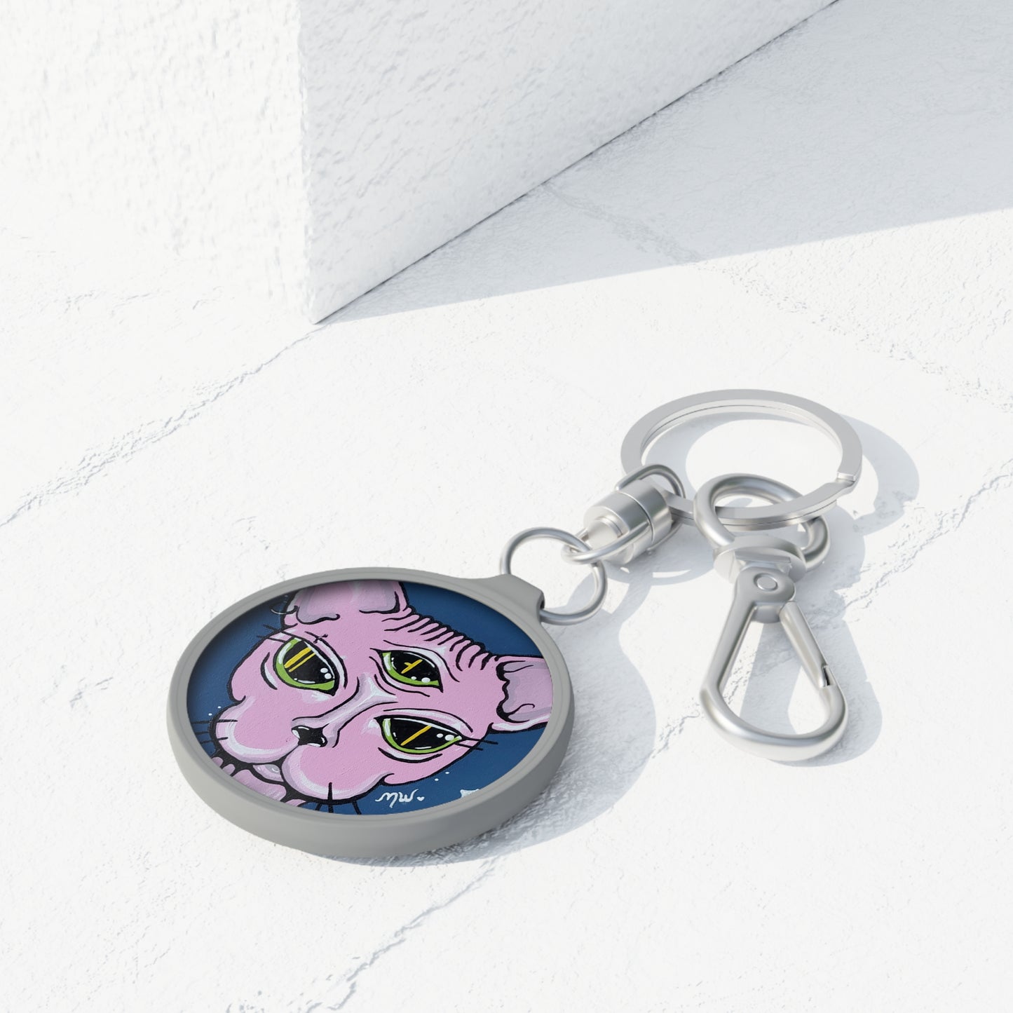 Madame Feline Key ring(Peculiar Paintings Collection)