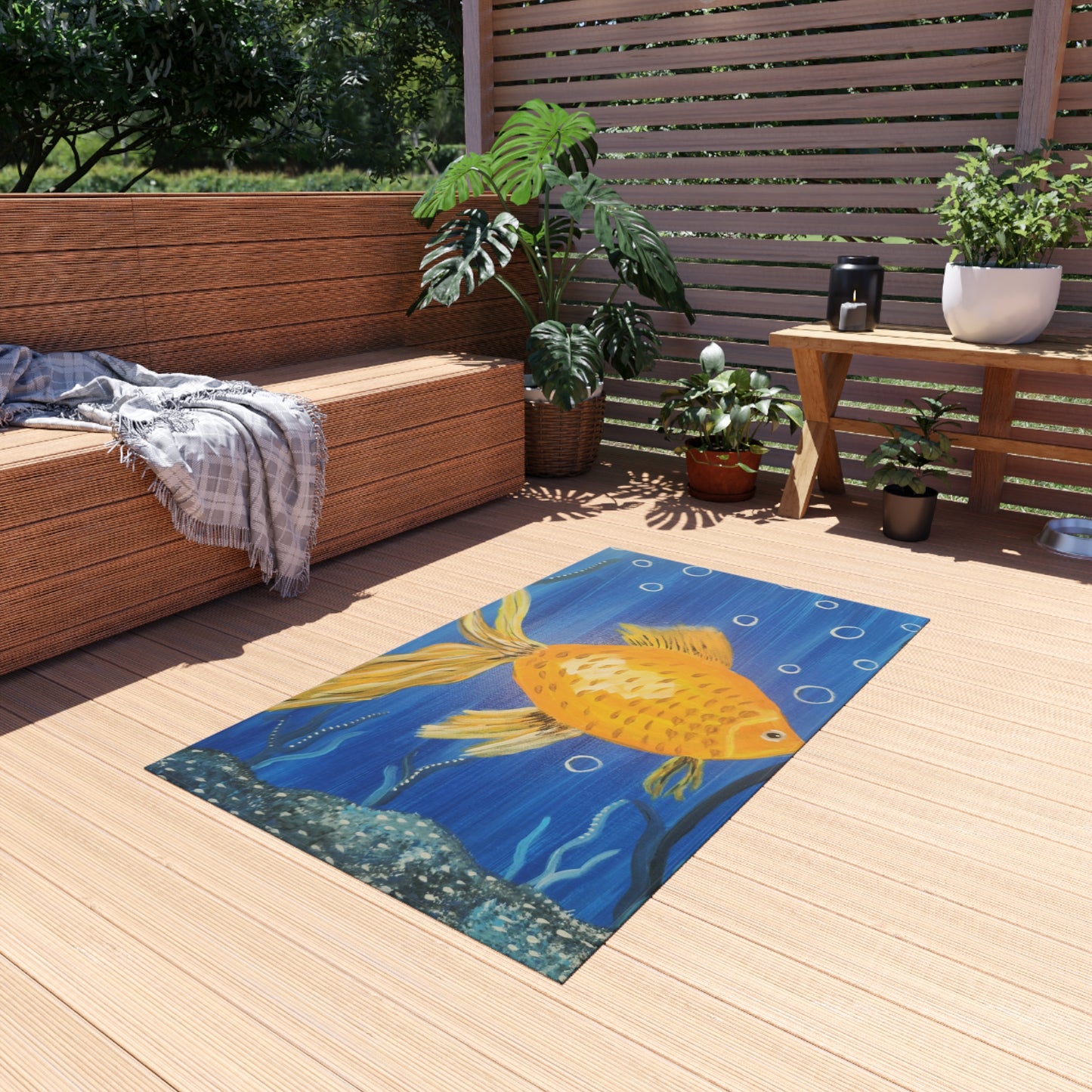 Goldfish Outdoor Rug (Brookson Collection)