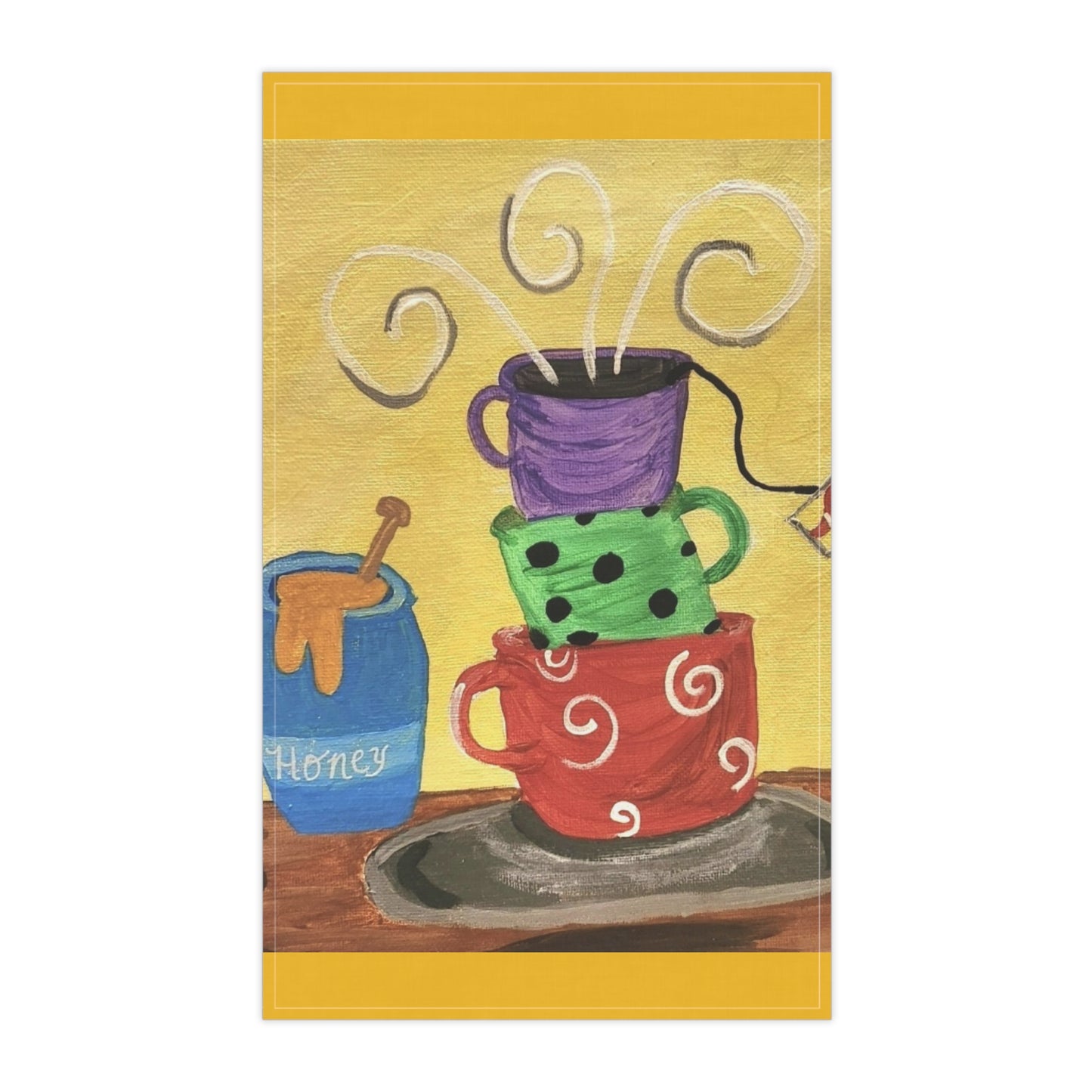 Cup of Tea Kitchen Towel (Brookson Collection)