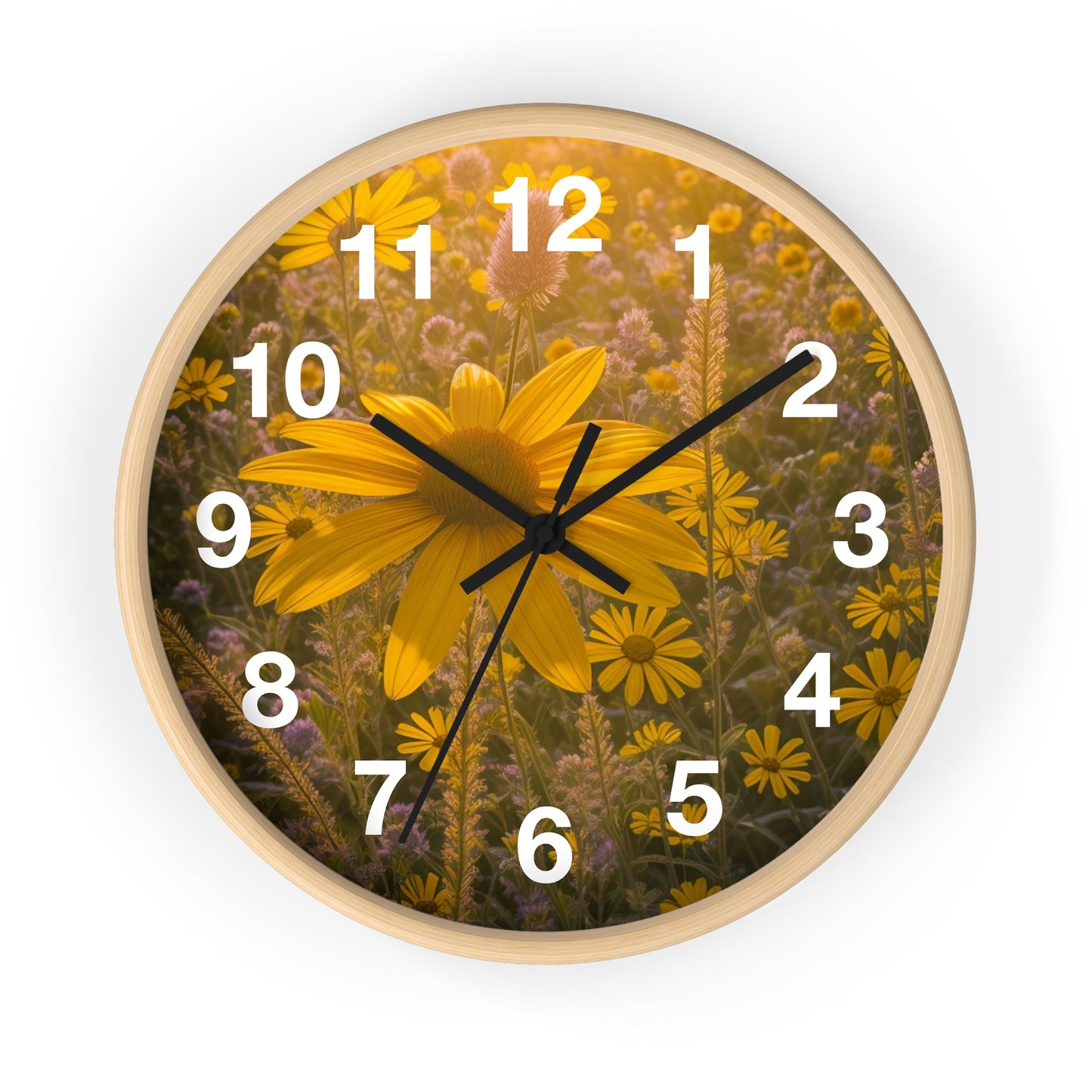 Narrow Leaf Wall Clock (SP Photography Collection)