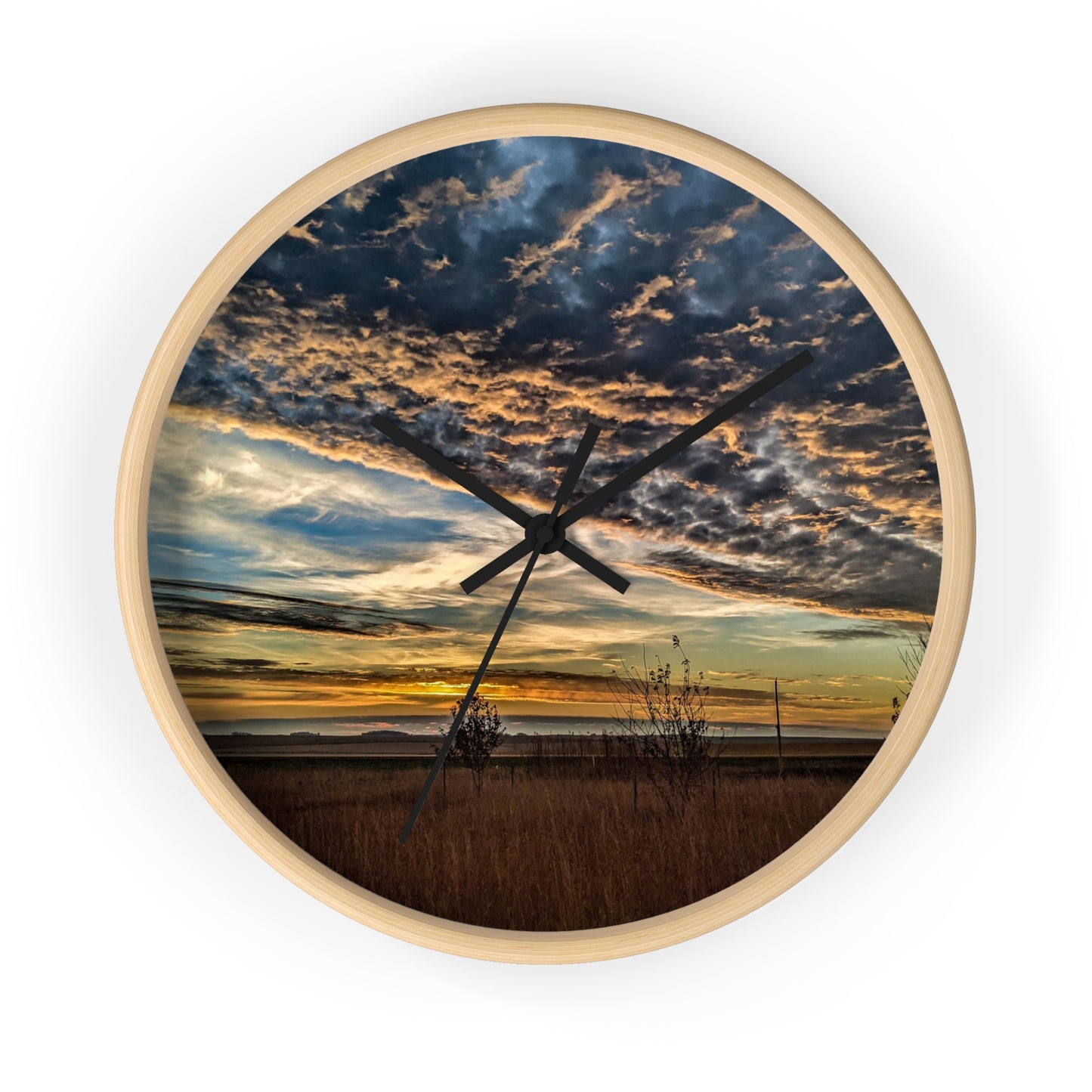 Sandy Skies Wall Clock (SP Photography Collection)