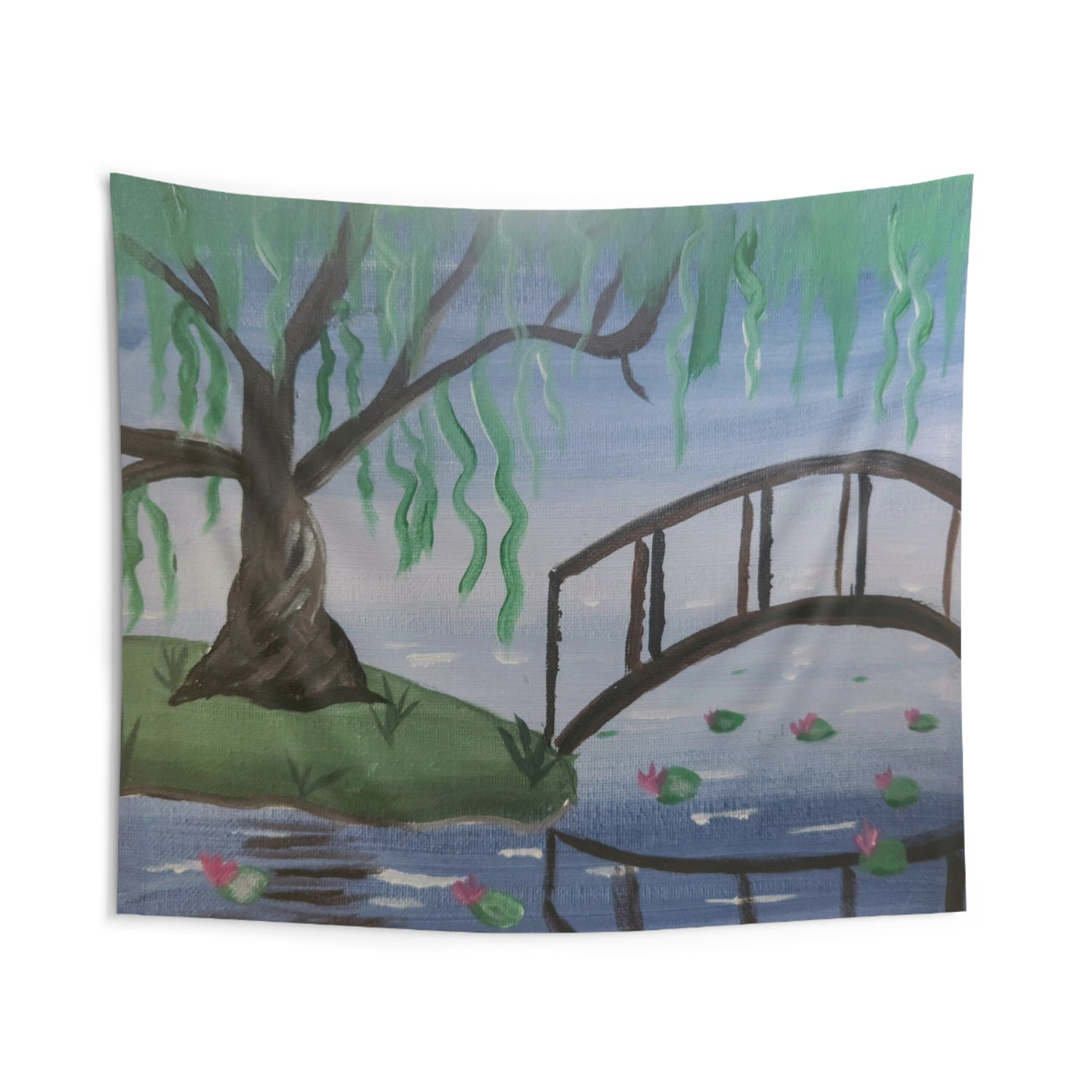 Over The Bridge Indoor Wall Tapestries (Brookson Collection)