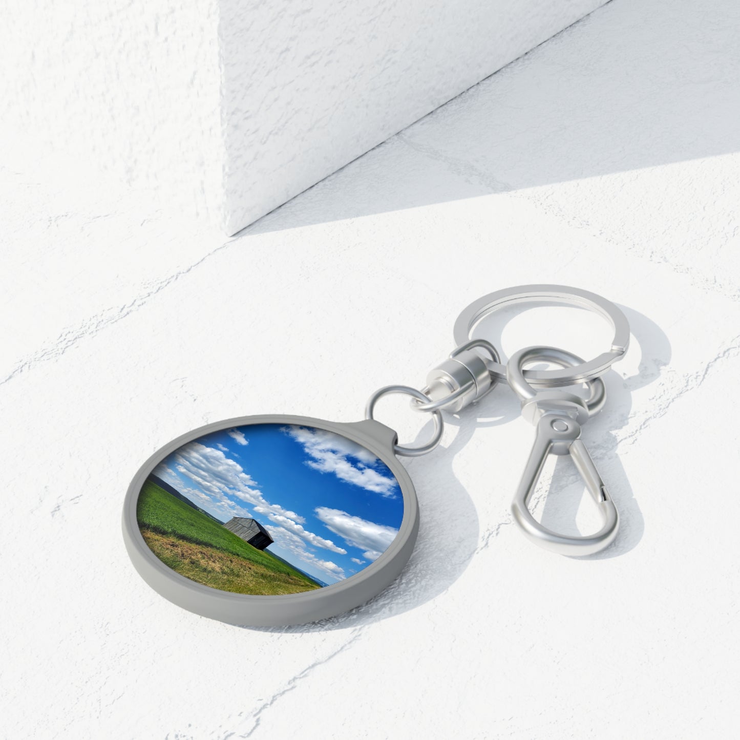 Lonely Barn Key ring (Enchanted Exposures By Tammy Lyne)