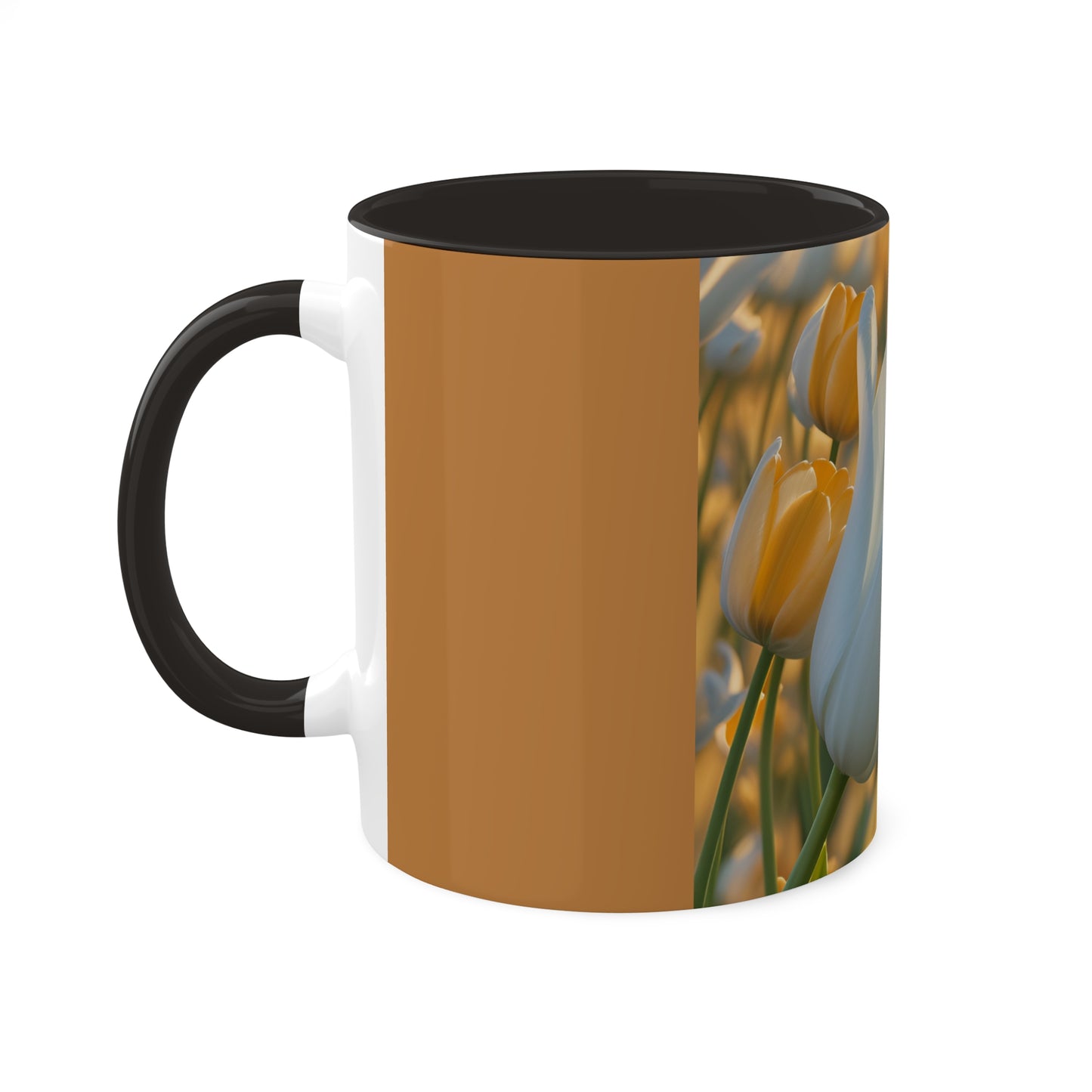 White Flower Tulip Mug, 11oz (SP Photography Collection)