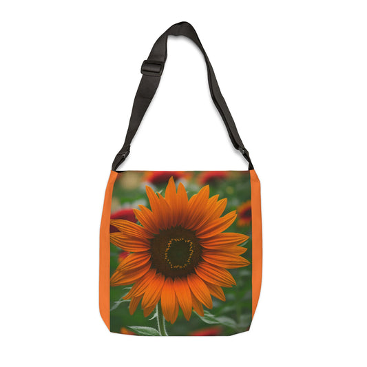 Orange Sunflower Adjustable Tote Bag (SP Photography Collection) ORANGE