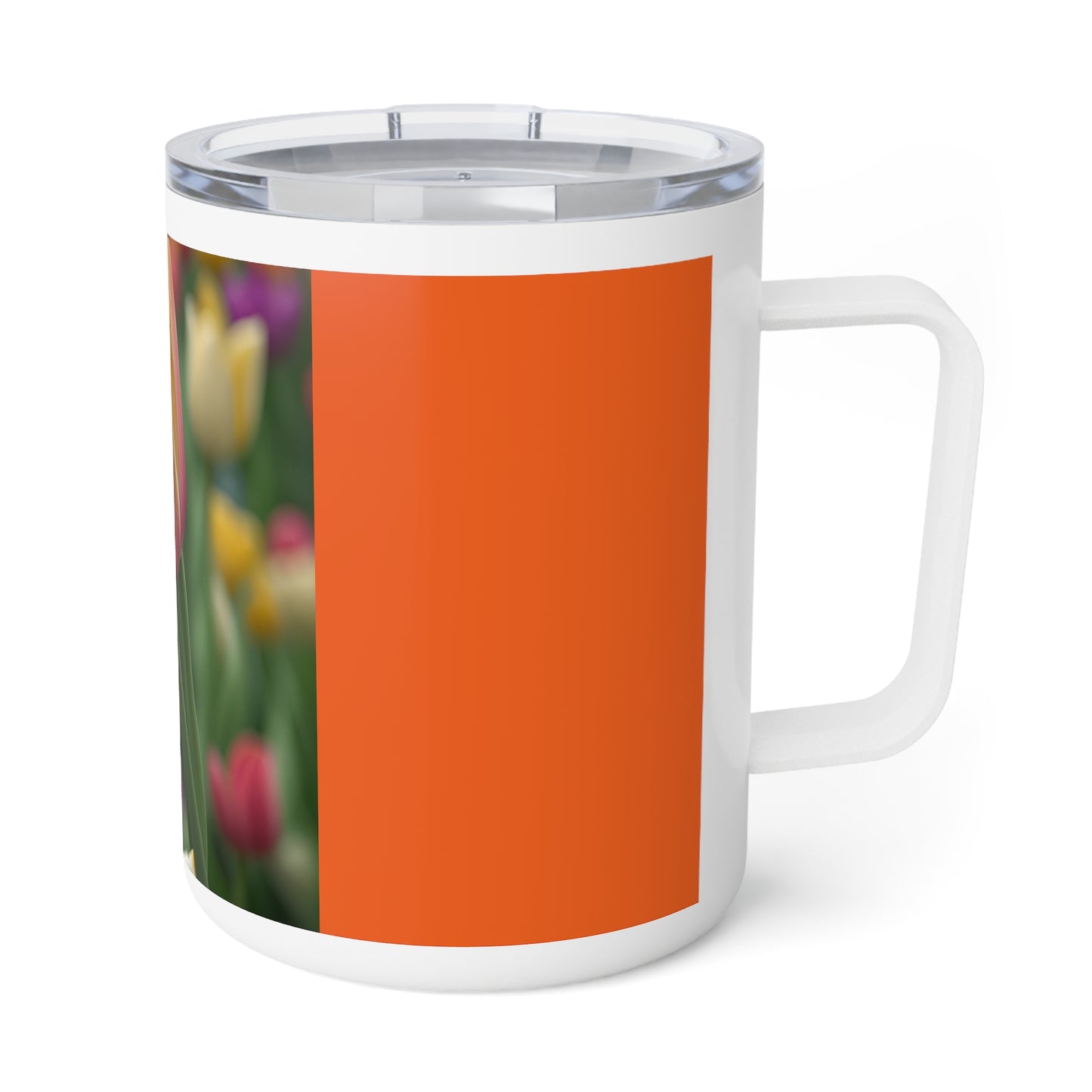 Orange Tulip Insulated Coffee Mug, 10oz (SP Photography Collection) ORANGE