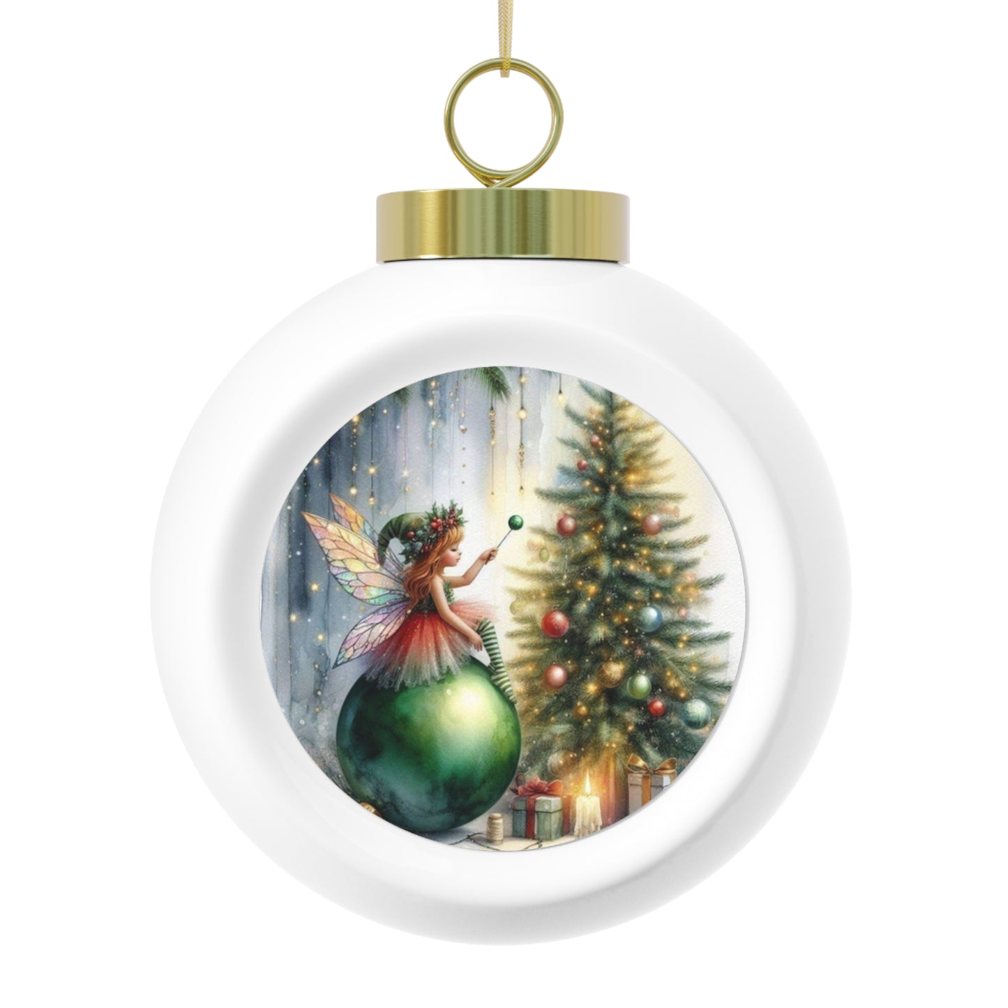 Christmas Fairy December 2024 Christmas Ornament (ai B & J Collections)