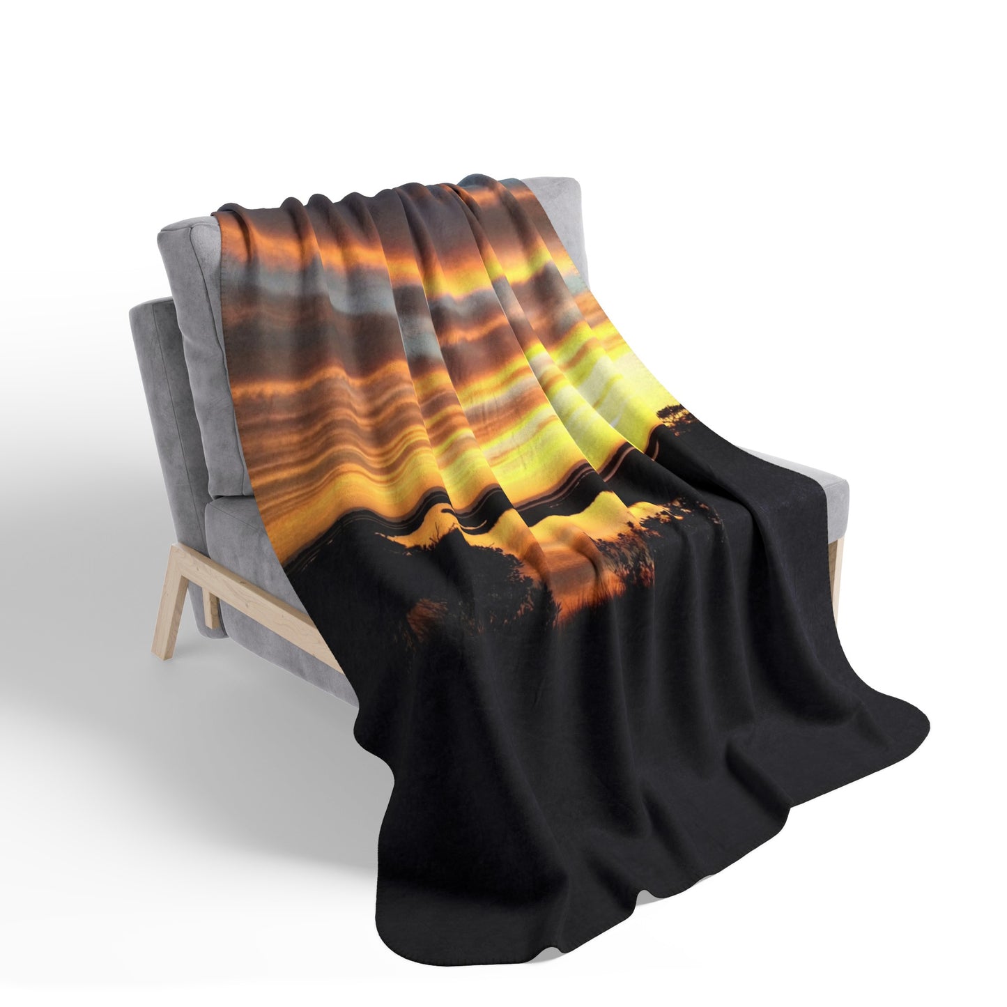 Mystic Sky Fleece Sherpa Blanket (Enchanted Exposures By Tammy Lyne)