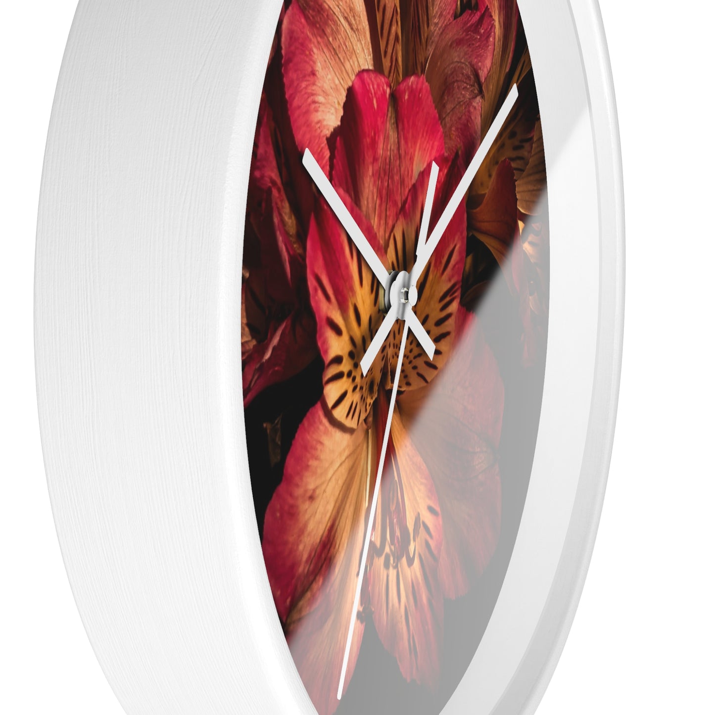 Pink Lily Wall Clock (SP Photography Collection)