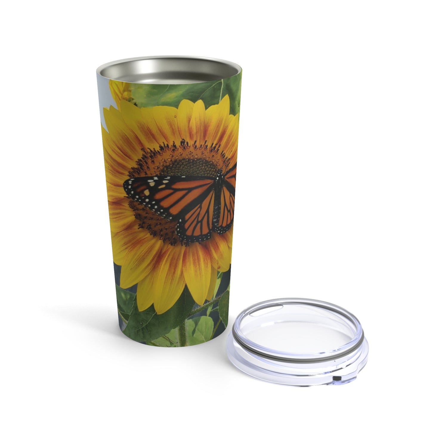 Happy Sunflower Tumbler 20oz (Enchanted Exposures By Tammy Lyne Collection)