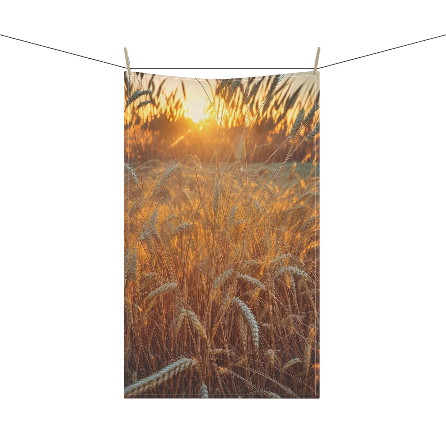 Golden Wheat Kitchen Towel (SP Photography Collection)