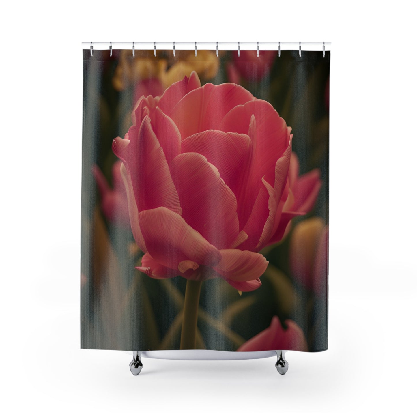 Pink Buttercup Polyester Shower Curtain (SP Photography Collection)