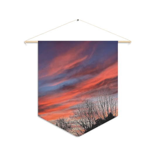 Pink Sky Pennant (B & J Collections)