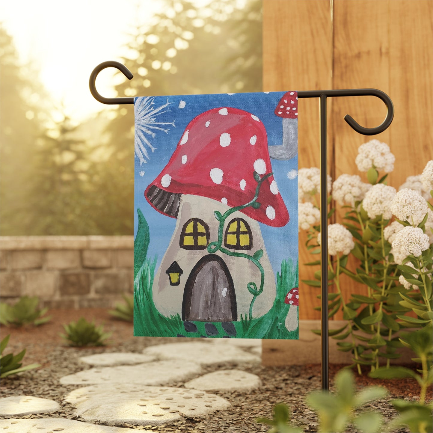 Fairy House Garden & House Banner (Brookson Collection(Pole not included)