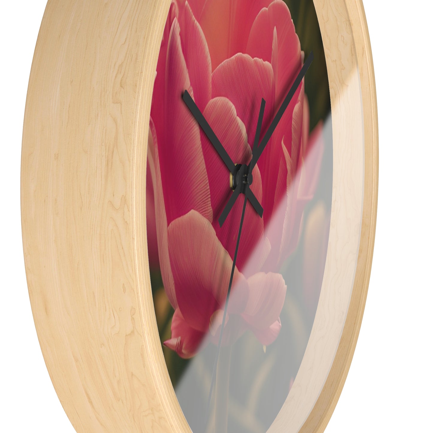 Pink Buttercup Wall Clock (SP Photography Collection)