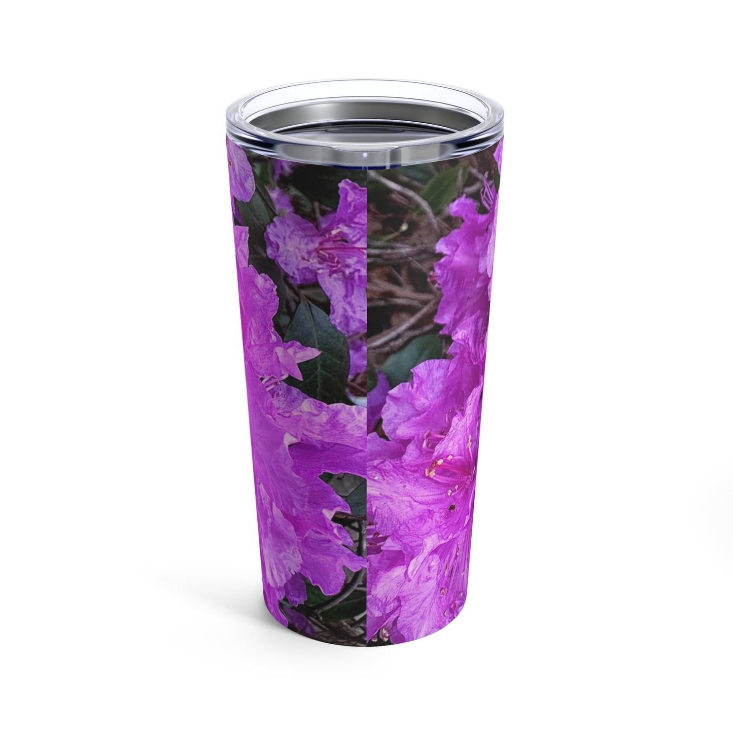 Pink Flower Tumbler 20oz (Custom Creations By Catelyn) LIGHT PINK