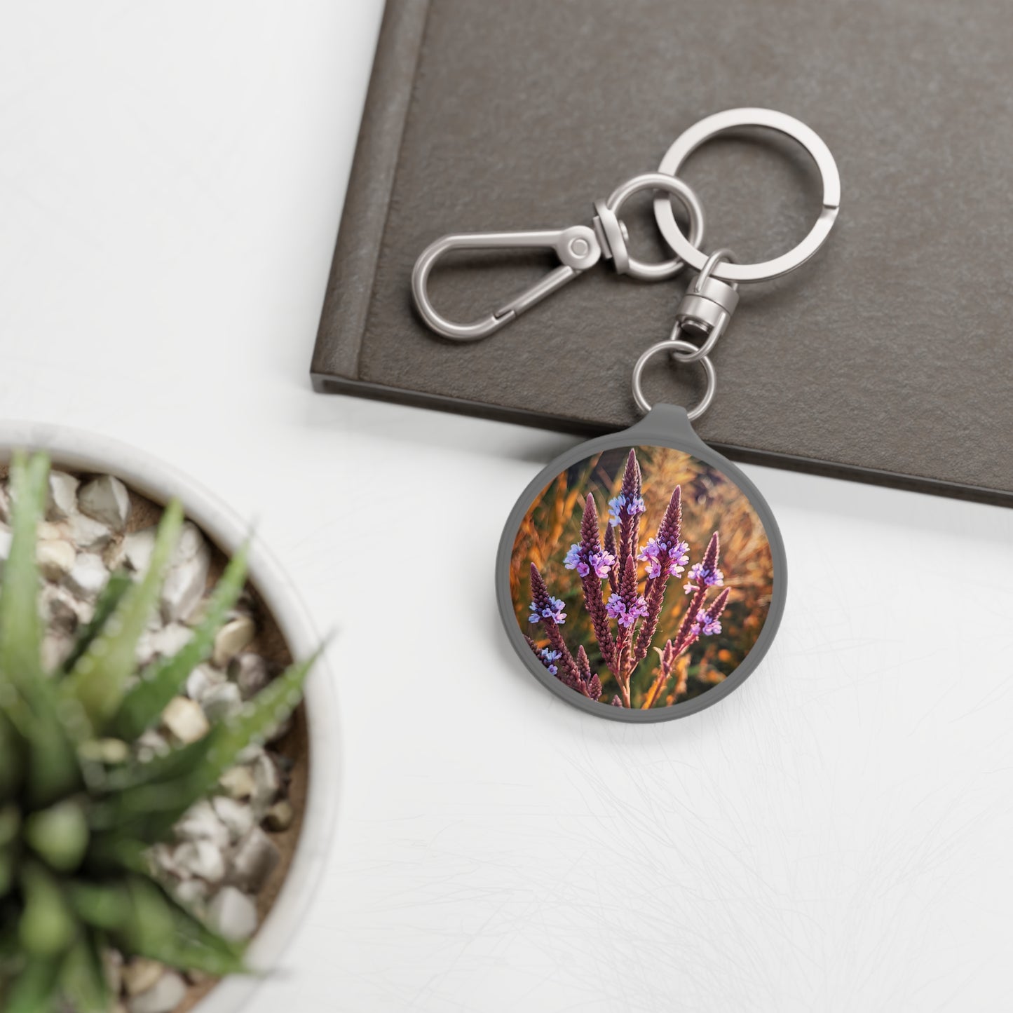 Purple Fields Key Ring (SP Photography Collection)