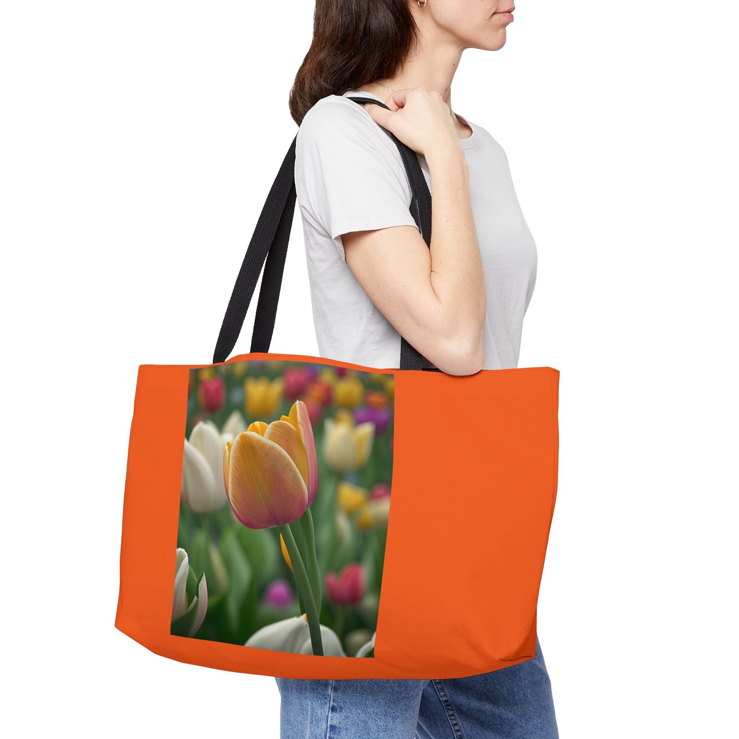 Orange Tulip Weekender Tote Bag (SP Photography Collection) ORANGE