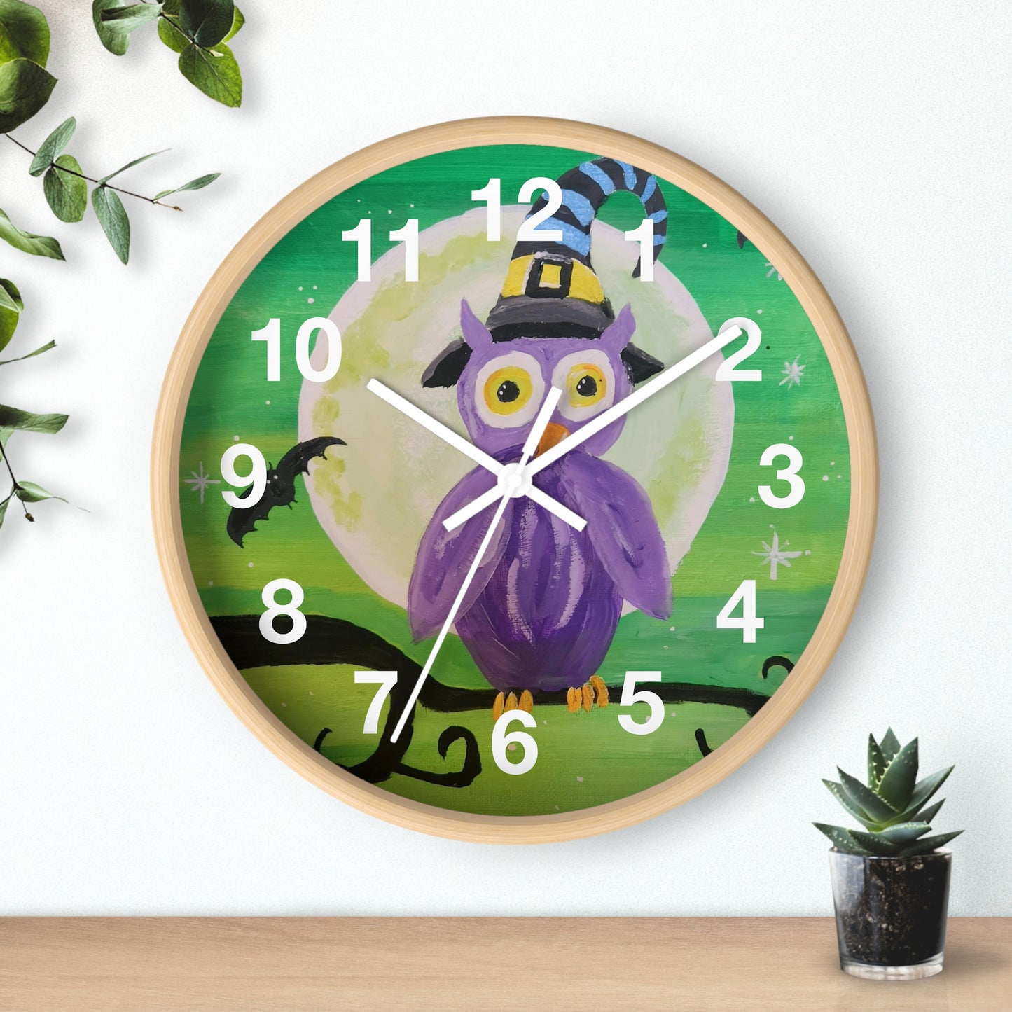 Night Owl Wall Clock (Brookson Collection)