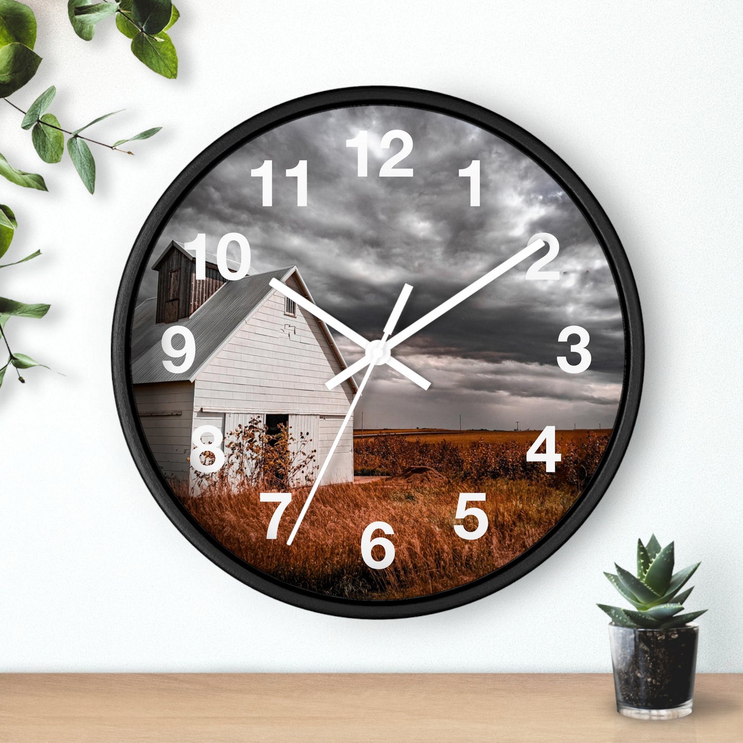 Field Barn Wall Clock (SP Photography Collection)